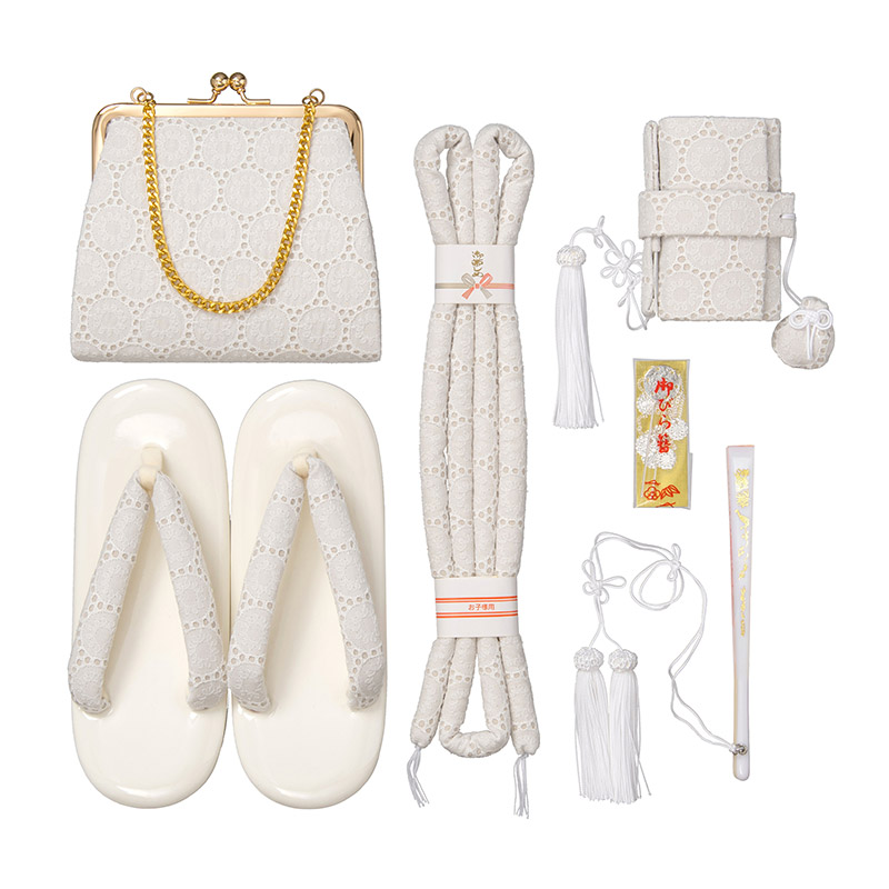 七五三 はこせこセット 7歳 バッグ 草履21cm 箱迫 丸ぐけ 扇子