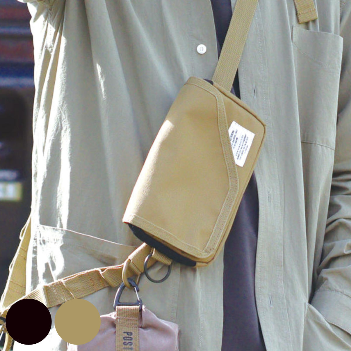 Creer ショルダーポーチ スリングウォレットポーチ ポストジェネラル