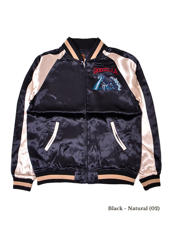 GODZILLA ゴジラ スカジャン メンズ レディース モスラ キングギドラ
