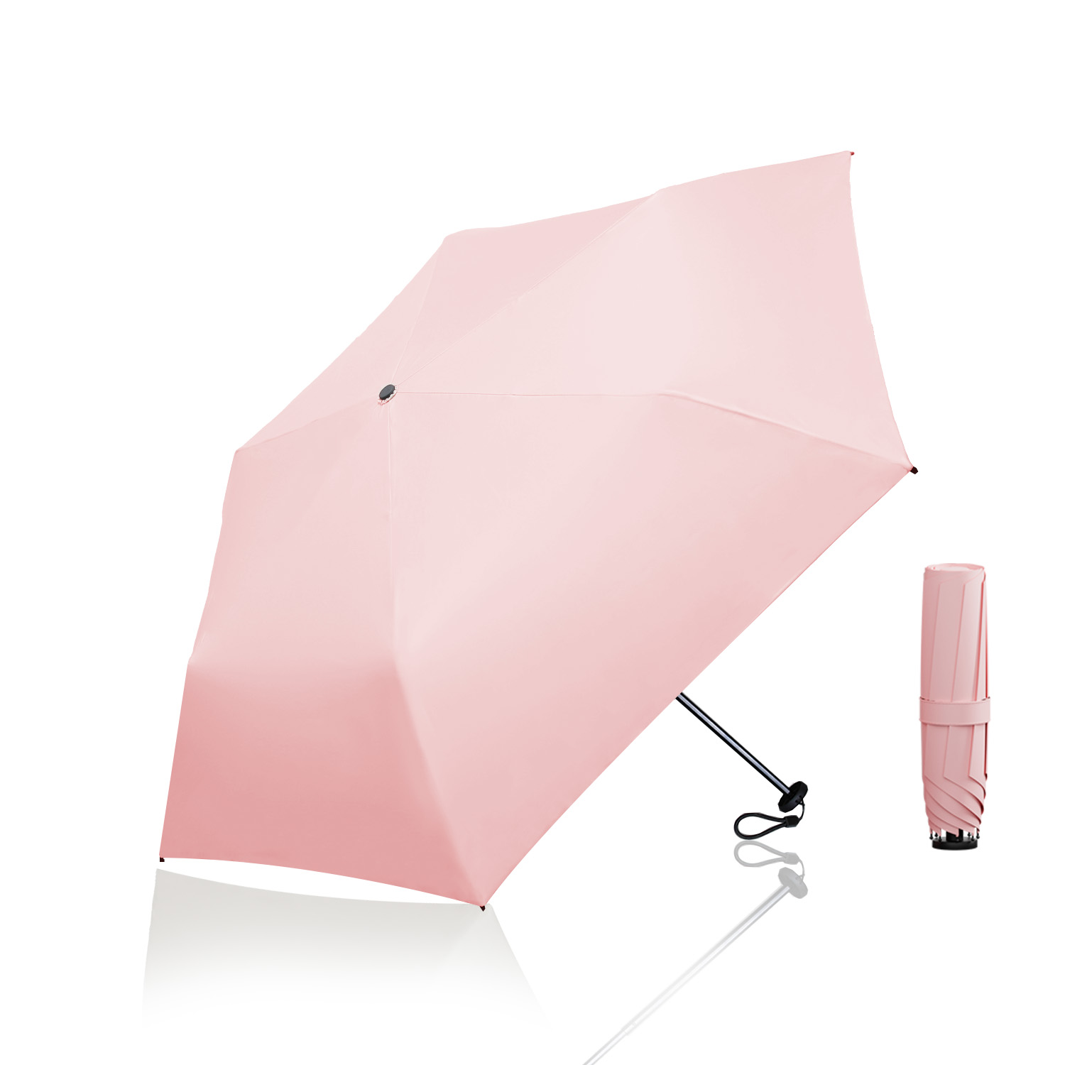 SUCCUL（サクル） 日傘 完全遮光 折りたたみ 140g 晴雨兼用傘 軽量