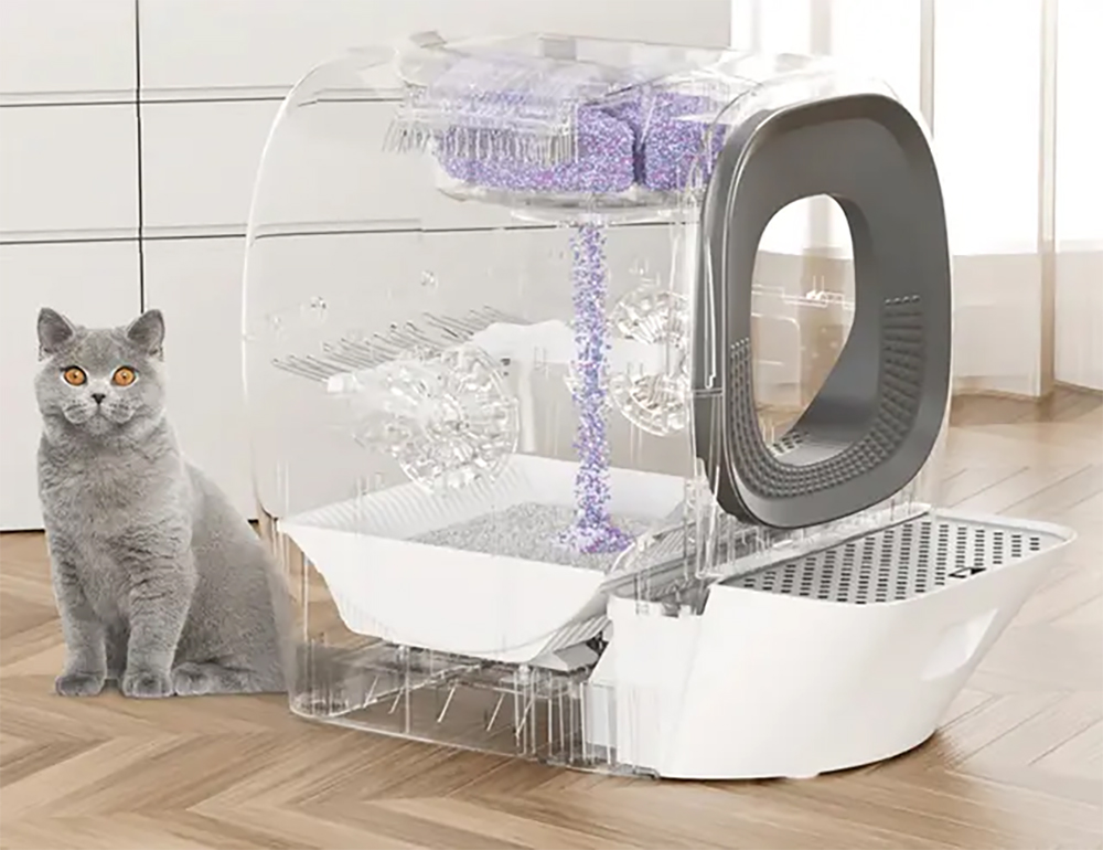 RealScooper 全自動 猫トイレ 自動掃除 アプリ対応 : Sunpie - 通販