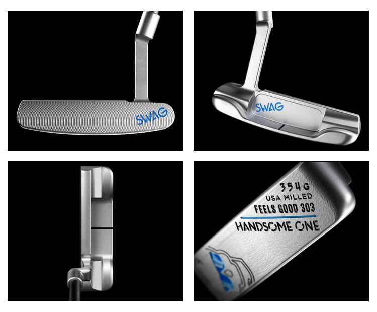 SWAG GOLF スワッグゴルフ ハンサム ONE パタークラブ 爆買 : ティー