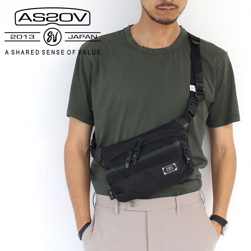 AS2OV（アッソブ） AS2OV CORDURA DOBBY 305D FANNY PACK ファニー