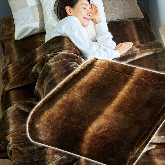 カルドニード ノッテ3 掛け毛布 シングル (140×200cm) 毛布 防寒