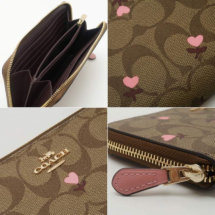 COACH（コーチ） 【並行輸入品】コーチ 財布 長財布 レディース お花