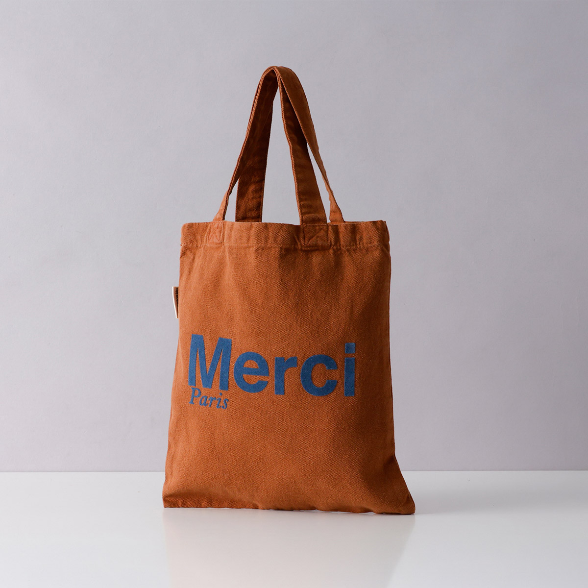 MERCI（メルシー） 並行輸入 トートバッグ ミニトート コットン ロゴ