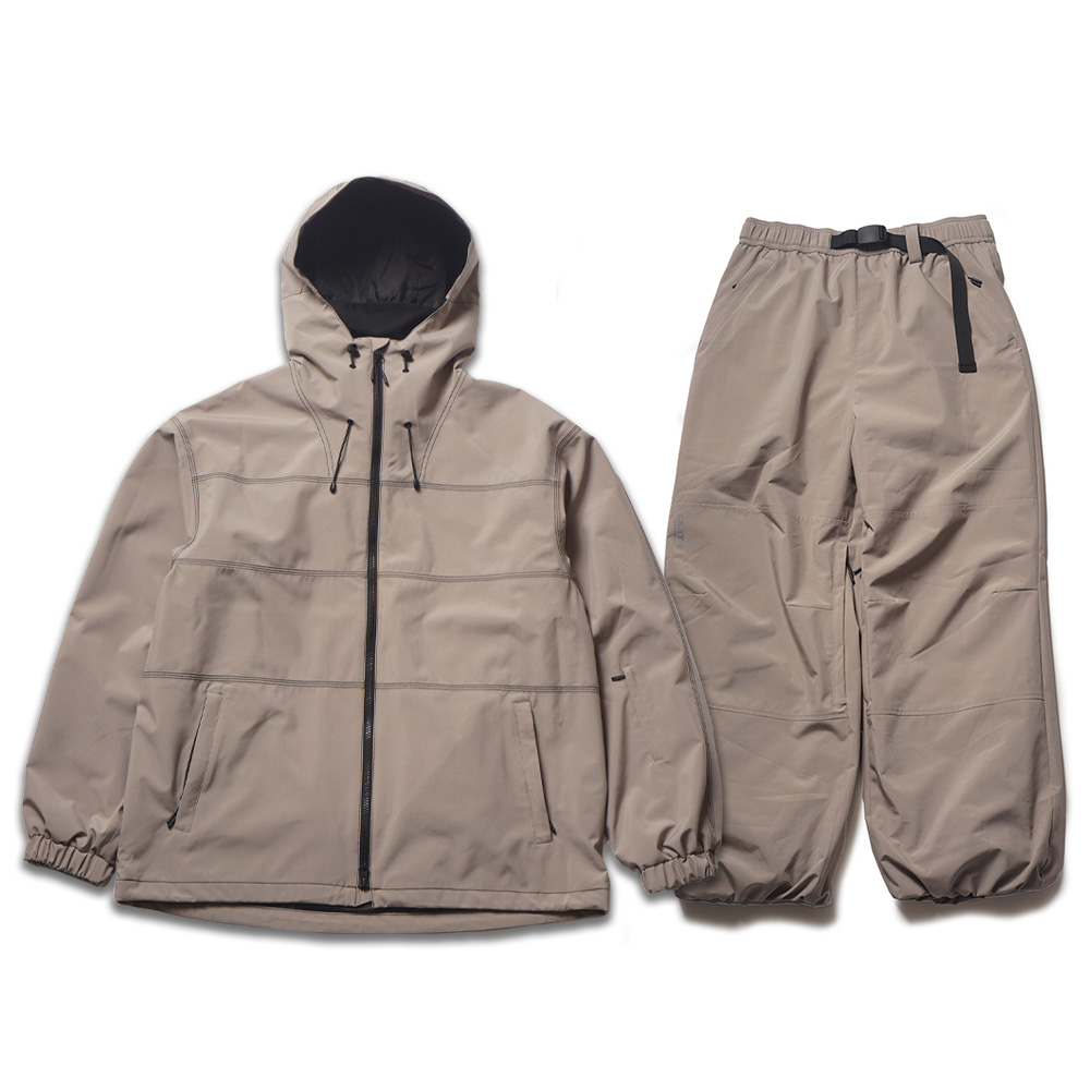 43DEGREES スノーボードウェア スキーウェア 上下セット メンズ