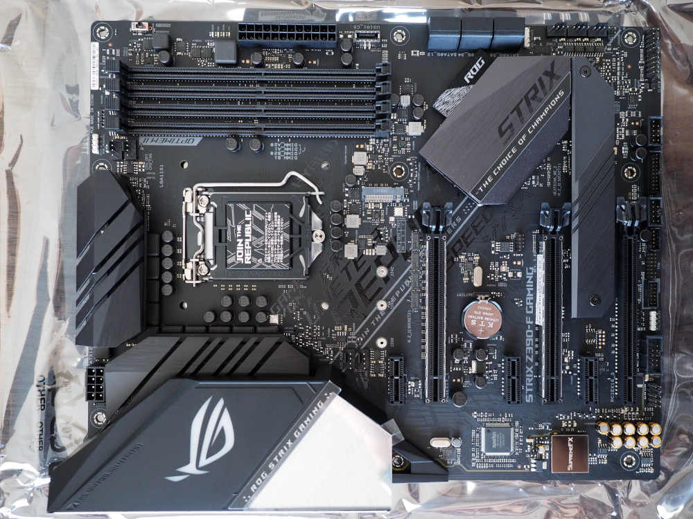 9世代Core i用マザーボード「ASUS ROG STRIX Z390-F GAMING」を買っ