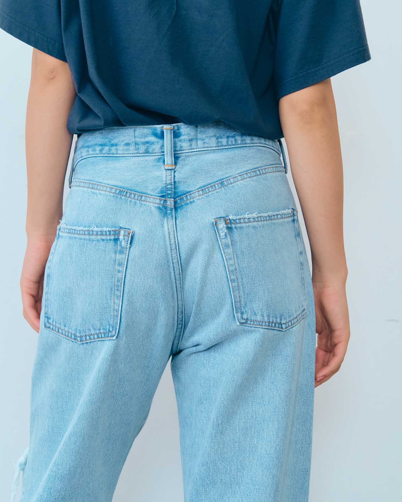 NEW YORKER DENIM PANTS (DAMAGED) – Shinzone