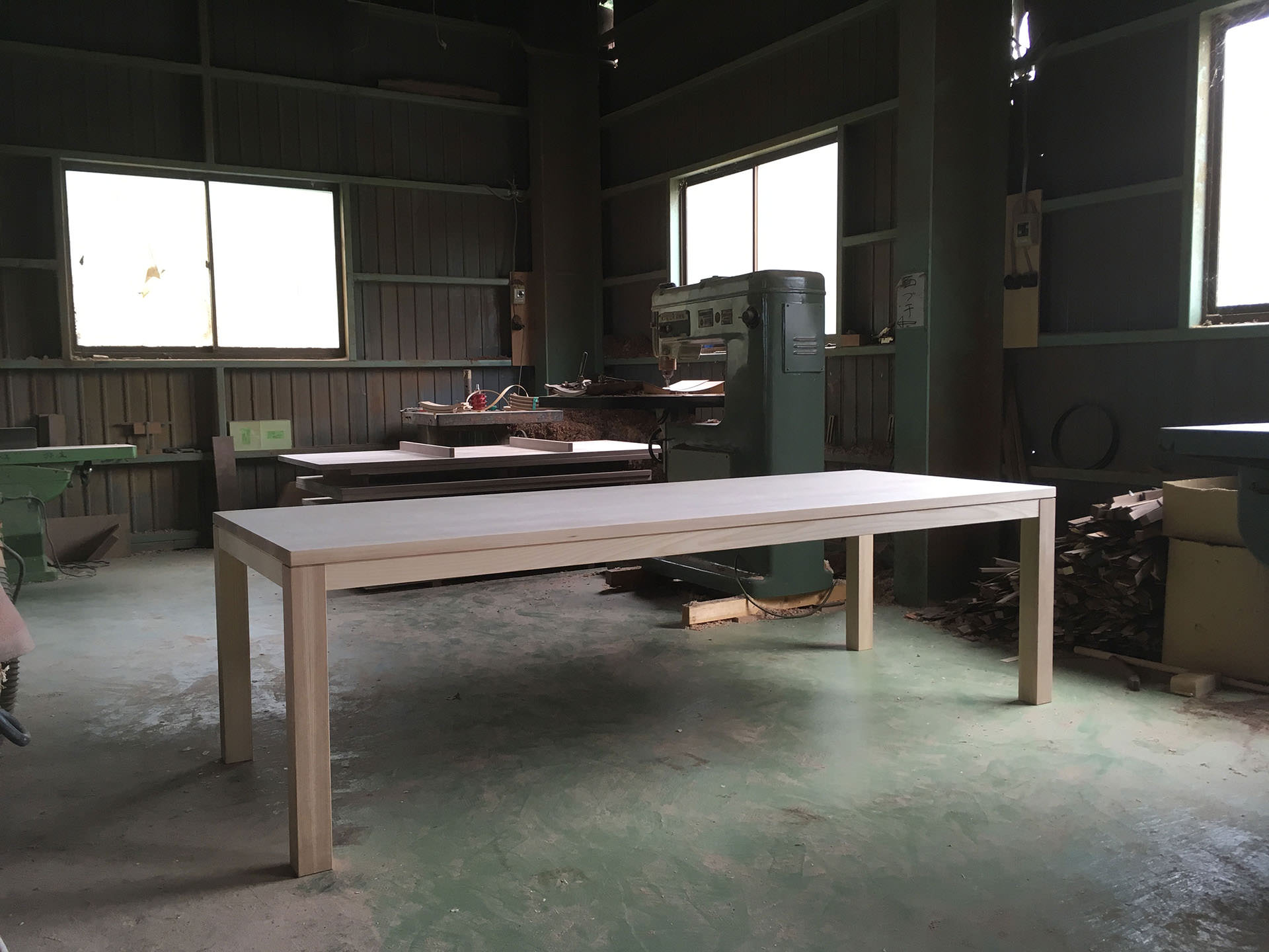 ダイニングテーブル | ホワイトアッシュ | 高品質ハンドメイド家具