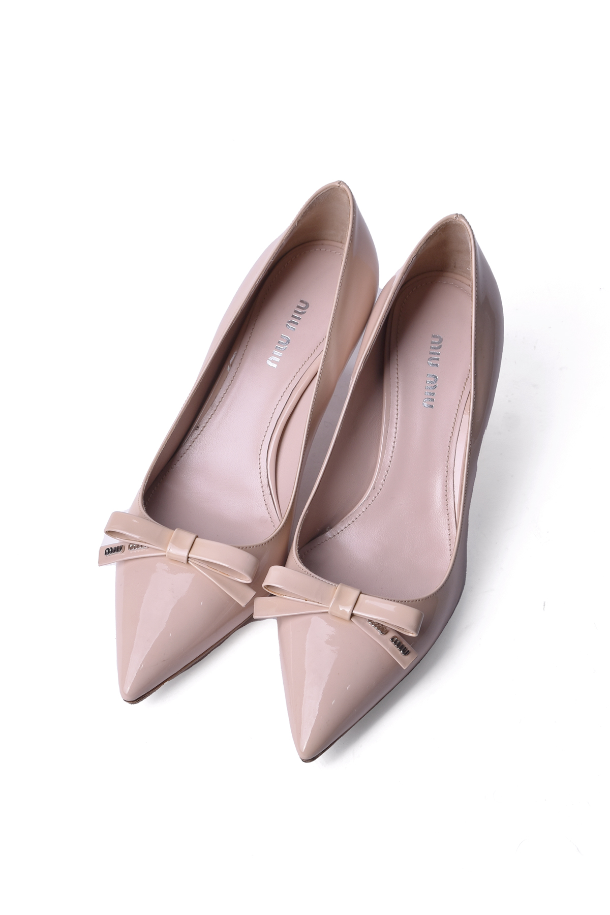 BRAND VINTAGE】Miu Miu Shoes/Baby pink #5099 | Sister Online Boutique