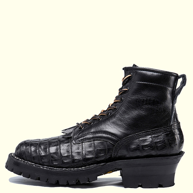 White's 6'' SMOKE JUMPER(8(26.0cm) BK WB/BK CAIMAN): White's Boots