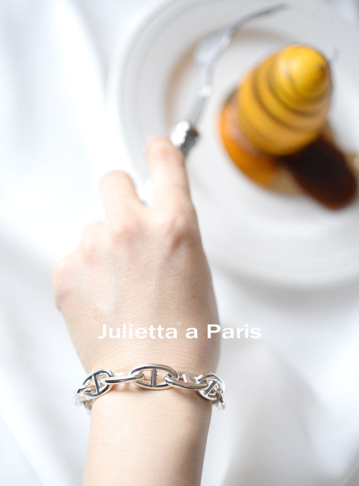 1本のみ！エルメス・ブレスレット・シェーヌダンクルMM15コマ！パリ