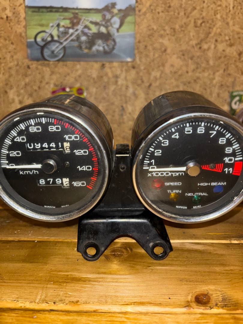 gb250 クラブマン 初期型メーター　タコメーター GB250 タコメーター修理 | tsugataku屋.com