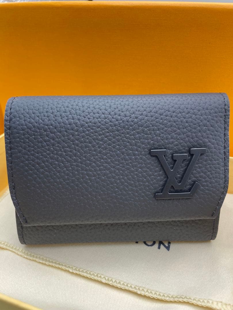 【美品】LOUIS VUITTON ポルトフォイュ・パイロット ウォレット 爽やか色 ♪【Louis Vuitton】ポルトフォイユ・パイロット財布 (Louis