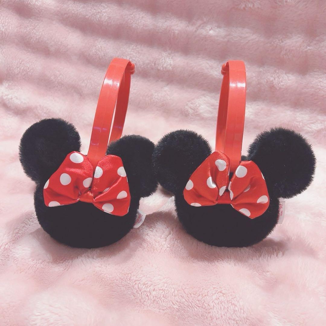 ミニー ちゃん　イヤーマフ　みみあて　セット ♡ ディズニーリゾート ミニーちゃん 耳あて イヤーマフ 耳当て ミニー