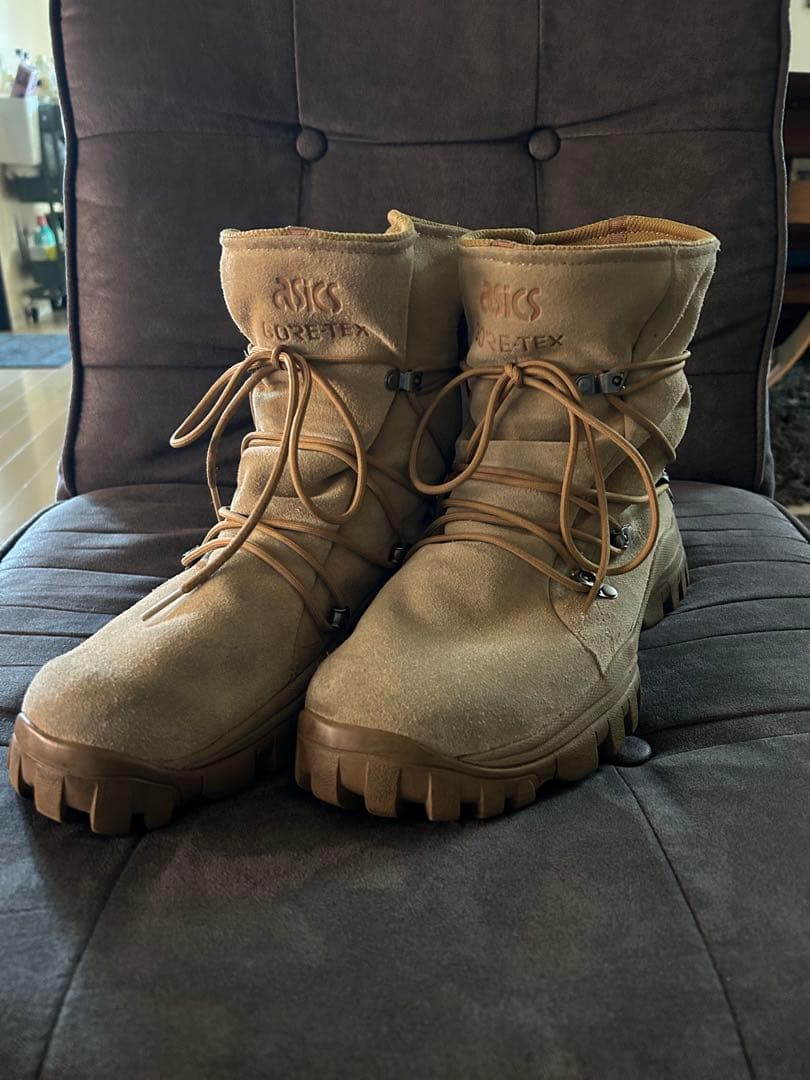 ノンネイティブ nonnative ASICS GORE-TEX ゲルイエティ ASICS x nonnative GEL-YETI TOKYO HI GTX “BROWN STORM”が国内1月11日