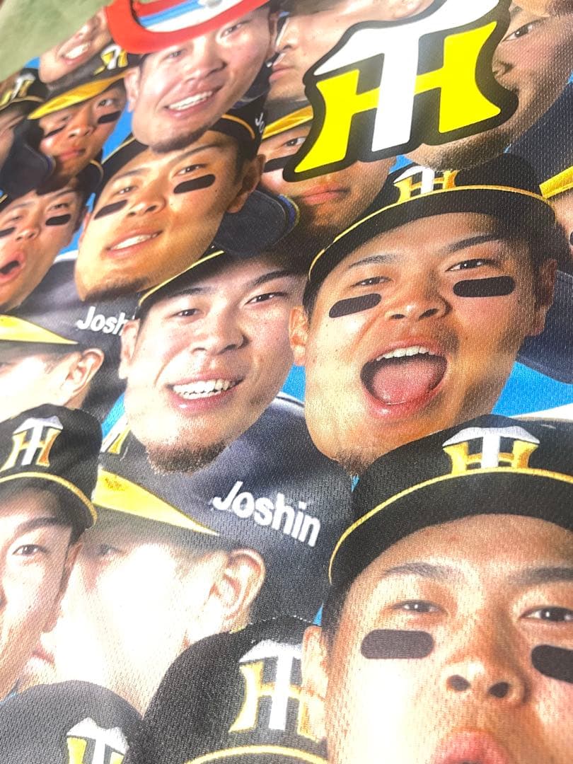 新品未使用 阪神タイガース WBC 佐藤輝明 シークレット 選手顔柄T