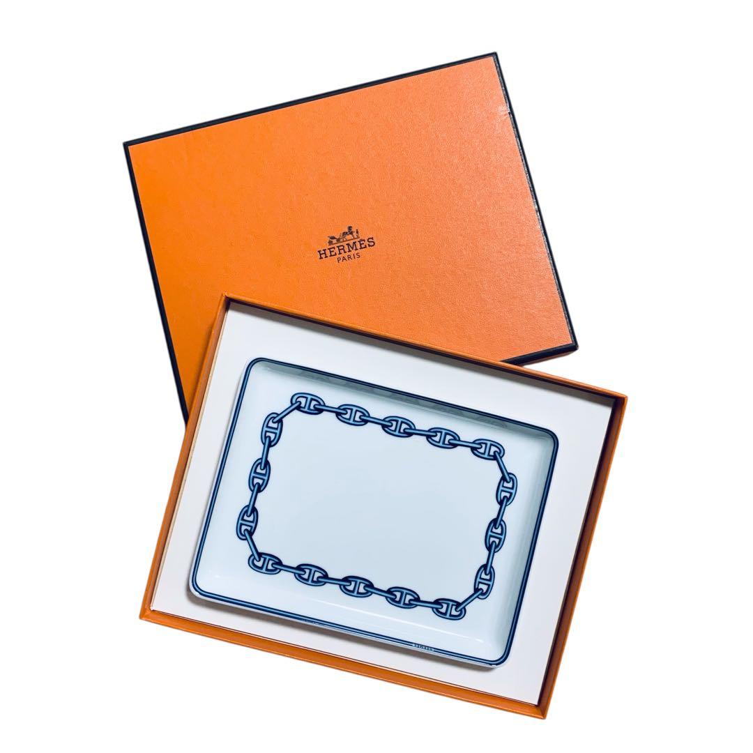 〈新品〉HERMES エルメス シェーヌ・ダンクル スクエアプレート 楽天市場】エルメス シェーヌダンクル プレートの通販