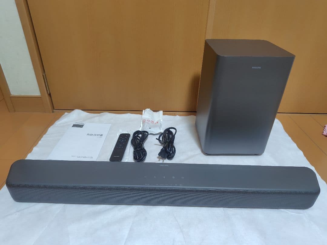 PHILIPS TAB5309サウンドバー サブウーファー付き ワイヤレスサブウーファーを備えたサウンドバー 2.1 TAB5309/11 | Philips