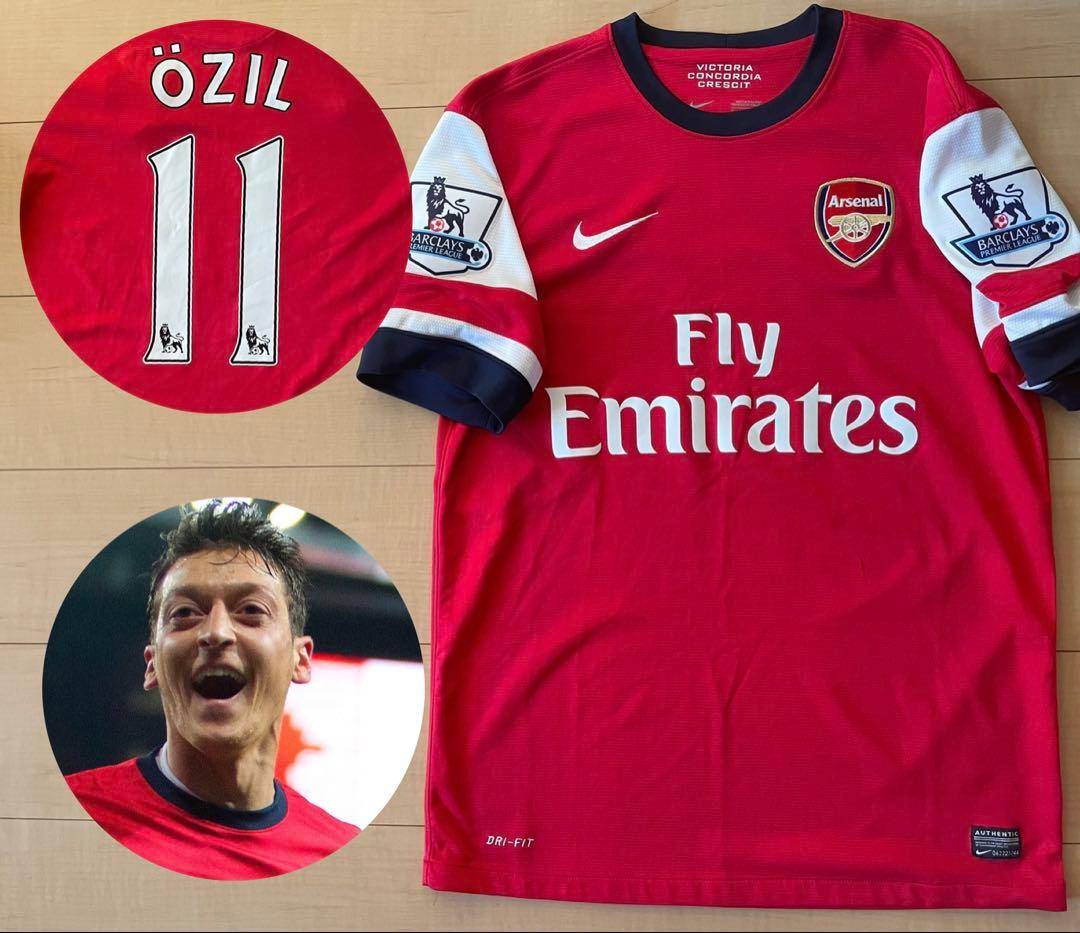 ナイキプレミアリーグアーセナルFCエジルサッカーユニフォームホーム13赤白紺14 アーセナル 25-26 ホーム 半袖 ユニフォーム No.41 ライス【adidas