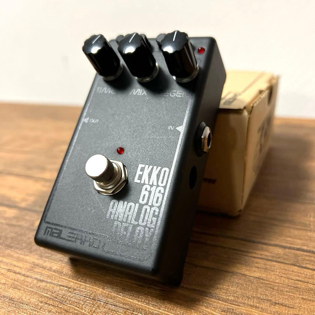 【レア！】Malekko EKKO 616 MKII DARK エフェクター Malekko Heavy Industry Ekko 616 MkII Dark Analog Delay - YouTube