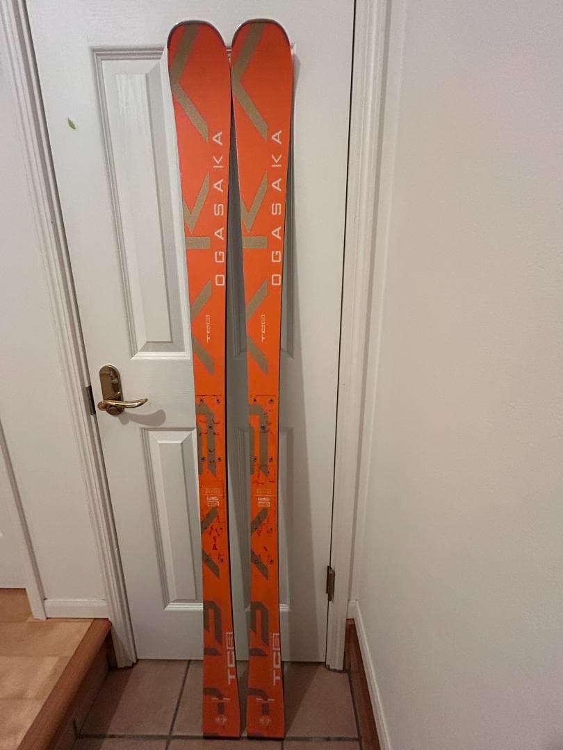 OGASAKAスキー25モデルTC-S165㎝新品プレート付１０月末まで出品です OGASAKA（オガサカ） 2025-26 TC-S Light + RX12GW（TC-Sライト +