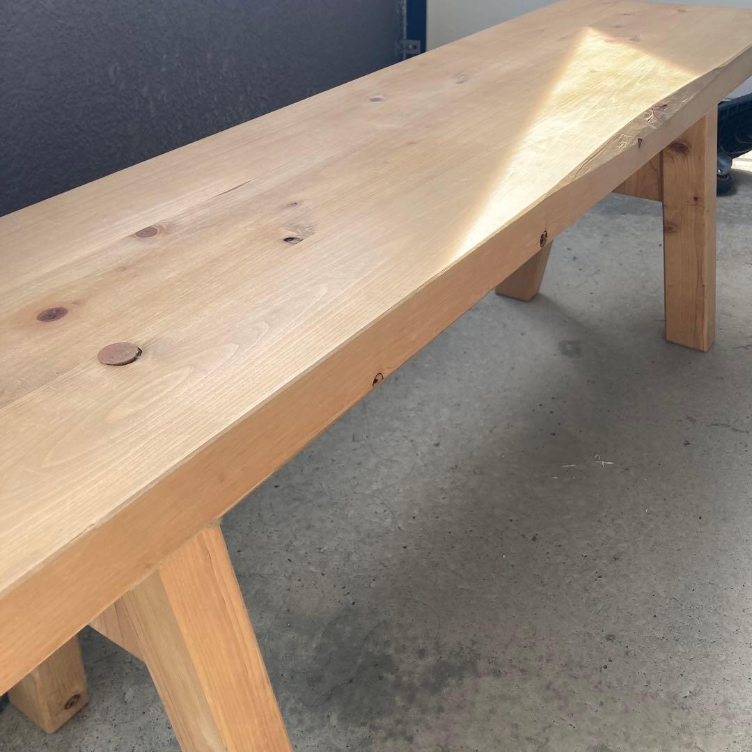 ヒノキ　ベンチ 楽天市場】【送料無料】国産ヒノキ 凪 ダイニングベンチ 幅110cm