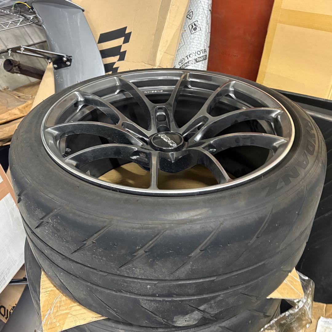 RAYS G025 19in PCD120 9J/10J 4本セット  RAYS 限定モデル レイズ ボルクレーシング G025 ダークブルー 鍛造 19