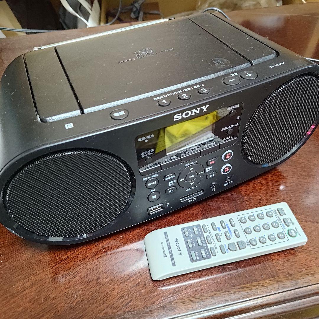 SONY CD・Bluetooth ラジカセ ZS-RS81BT 2018年製 ZS-RS81BT 特長 : 便利な機能 | ラジオ／CDラジオ・ラジカセ | ソニー