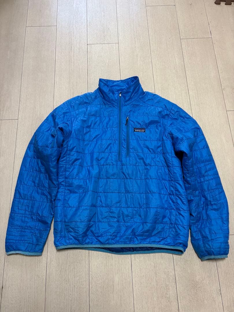 パタゴニア　ナノパフ　プリマロフト　ジャケット　　　Ｍサイズ。 パタゴニア】patagonia【プリマロフト】紫【ナノパフプルオーバー