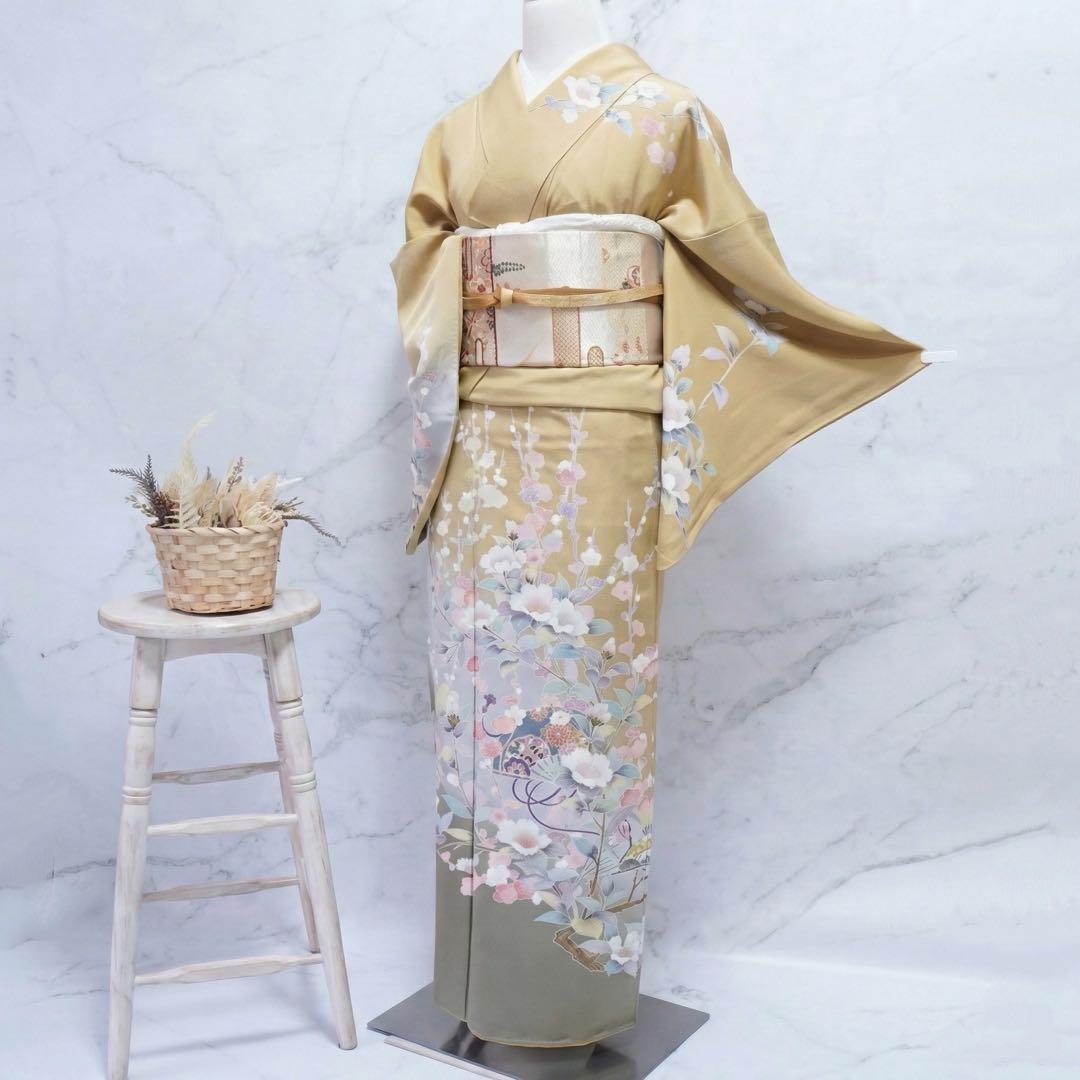 訪問着 フルセットa522卒業式　入学式　お宮参り　七五三　結婚式 訪問着 フルセットa552F 卒業式 入学式 お宮参り 七五三 結婚式 - メルカリ