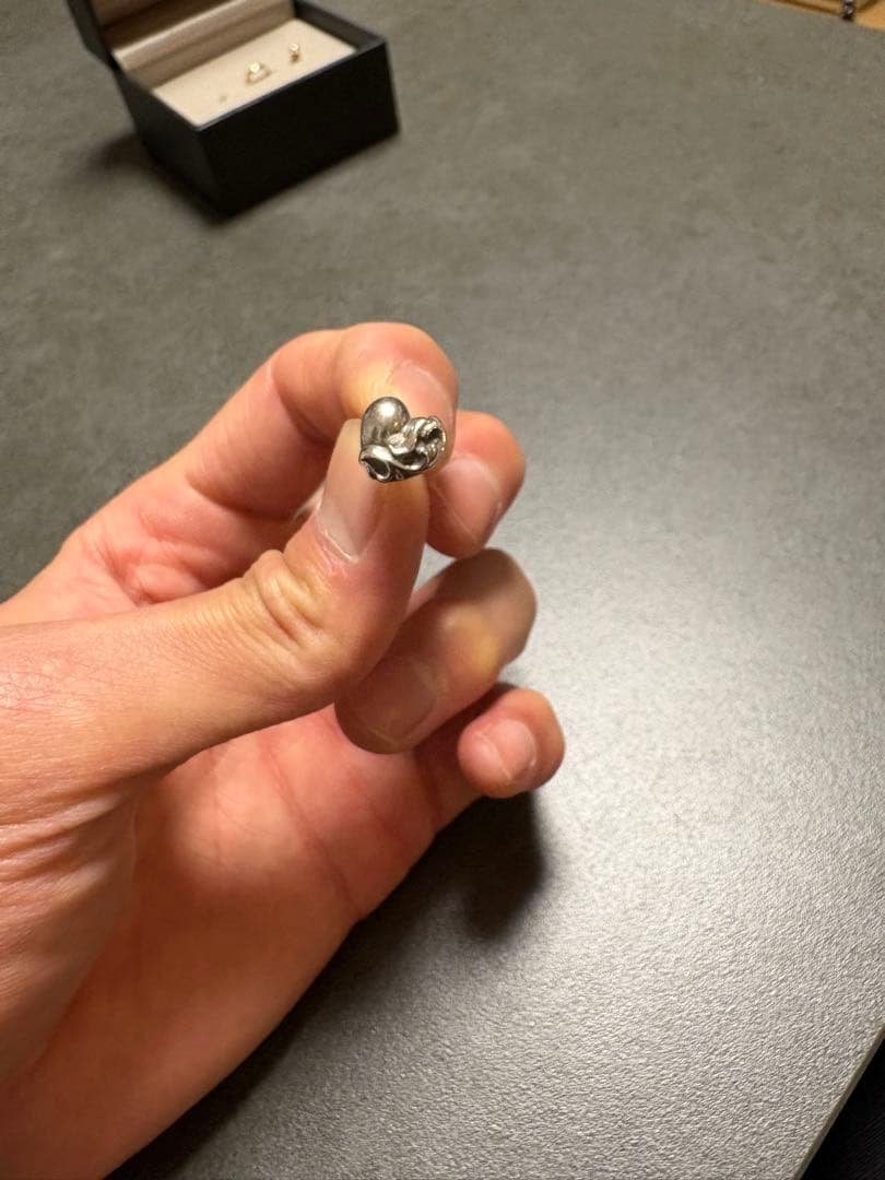 H*R様 クロムハーツ ハート スタッドピアス クロムハーツハートスタッド（ピアス）|クロムハーツ通販専門店