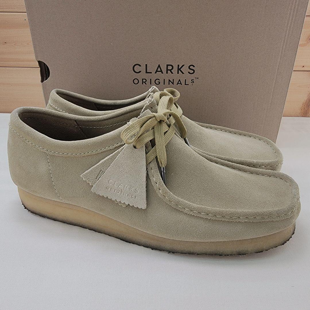 クラークス ワラビー メープル スエード ローカット UK9.5 27.5cm