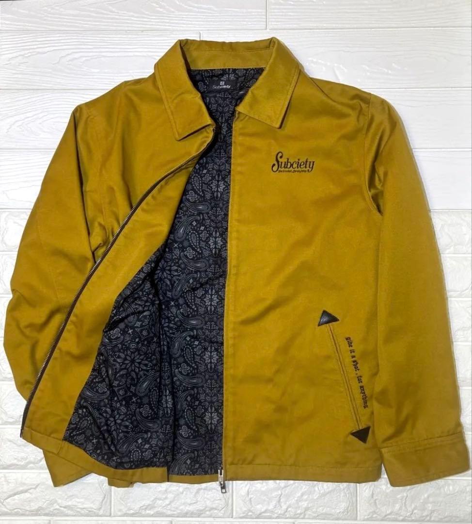 Subciety サブサエティ ジャケット 裏地ペイズリー XL Subciety（サブサエティ） ジャケット SUBCIETY Anorak parka subciety