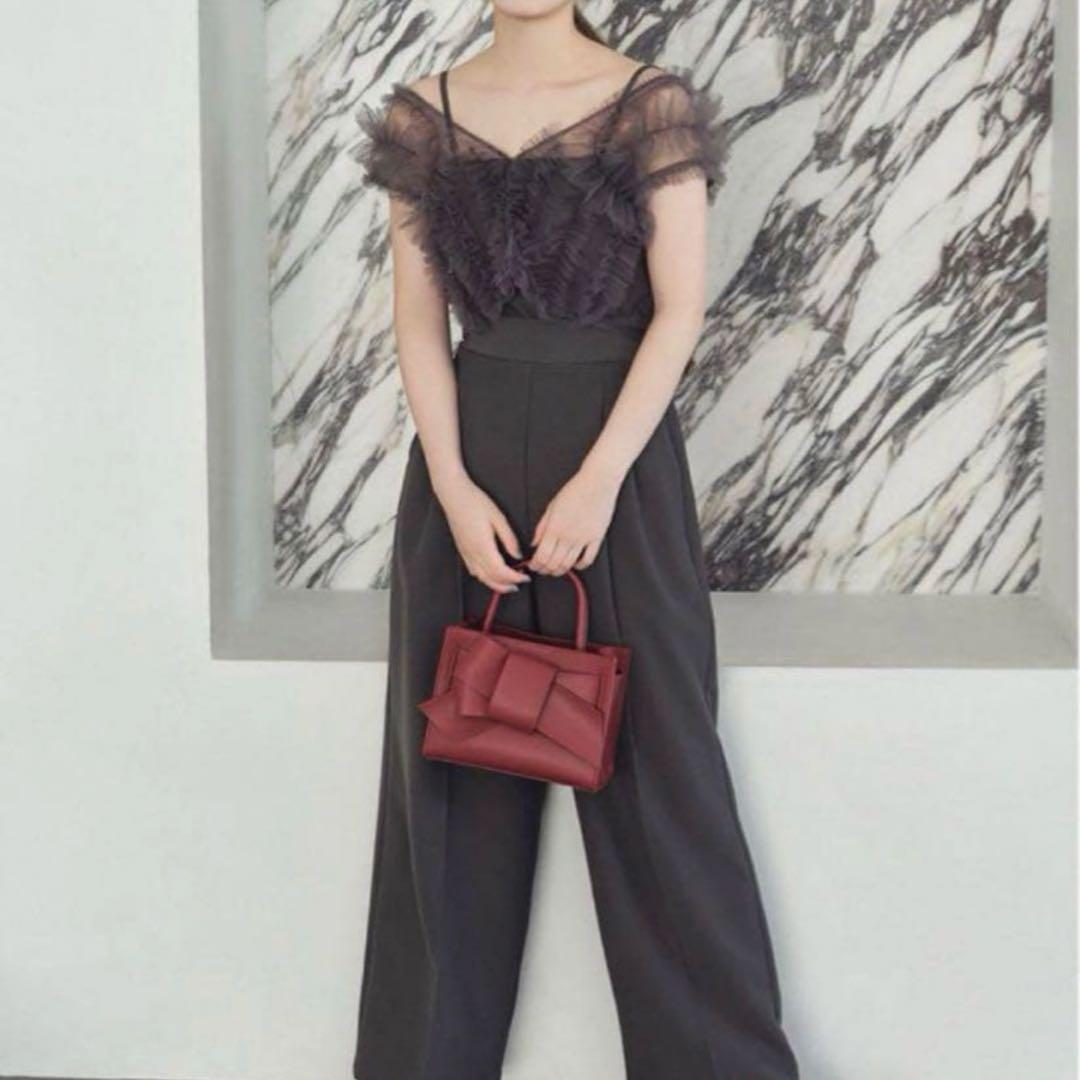 FRAY I.D チュールブラウスセットベアコンビネゾン 新作！チュールブラウスセットベアコンビネゾン | FRAY I.D | ショップ