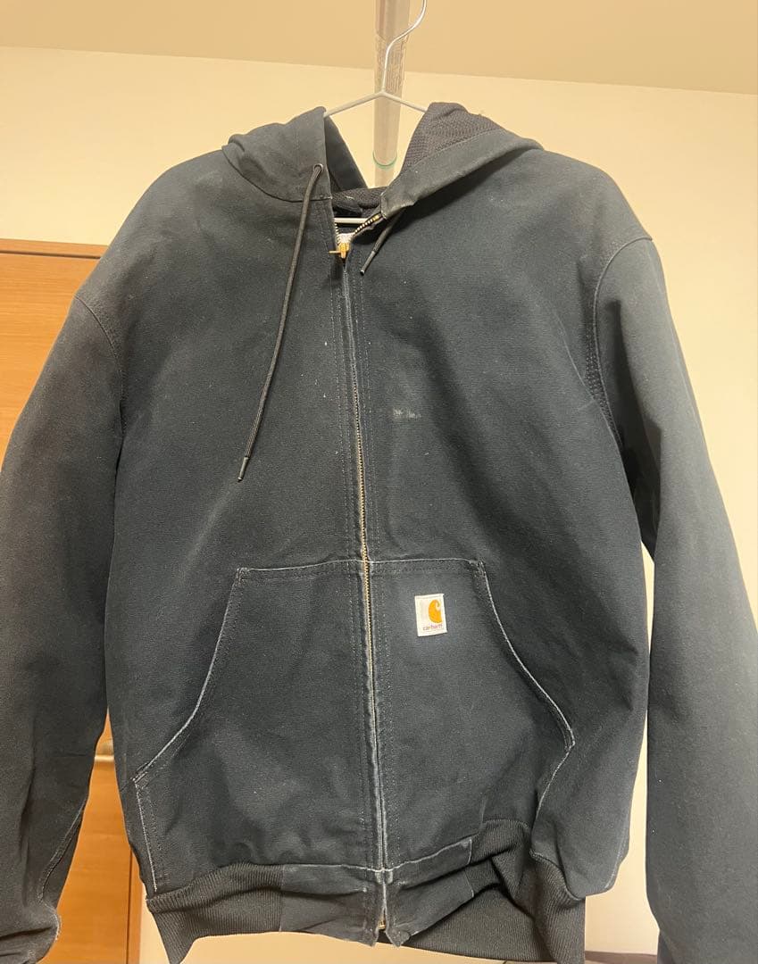 Carhartt アクティブジャケット ブラック Mサイズ フード付き 楽天市場】Carhartt カーハート アクティブ ジャケット ルーズフィット