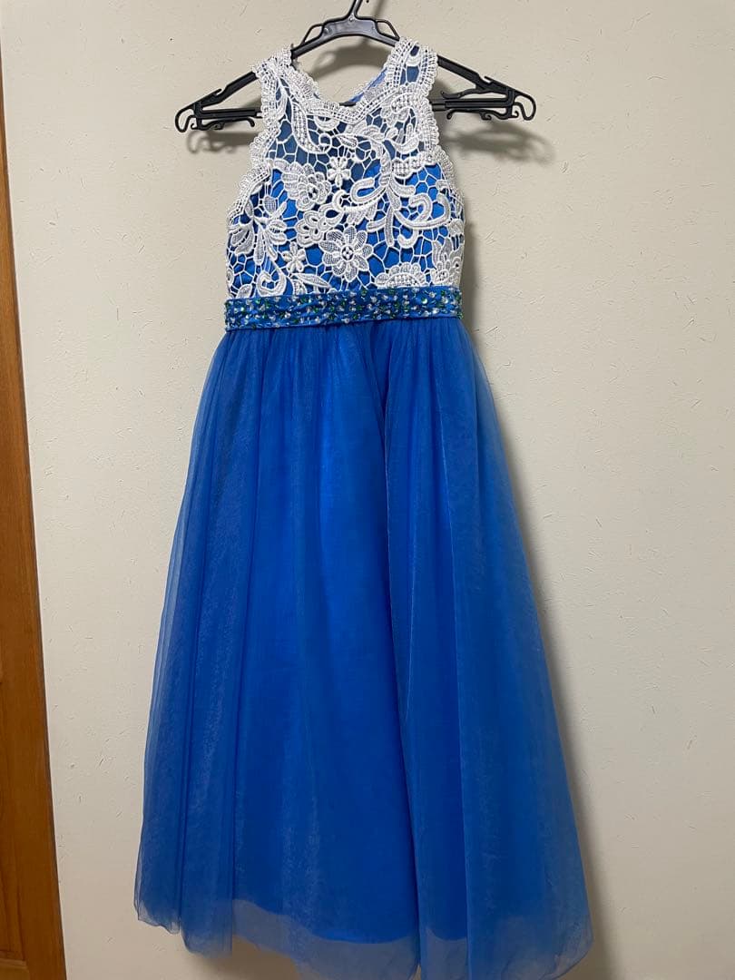 青いレースドレス（100cm~） 楽天市場】セットアップ 全3色トップス ワンピース レーストップス