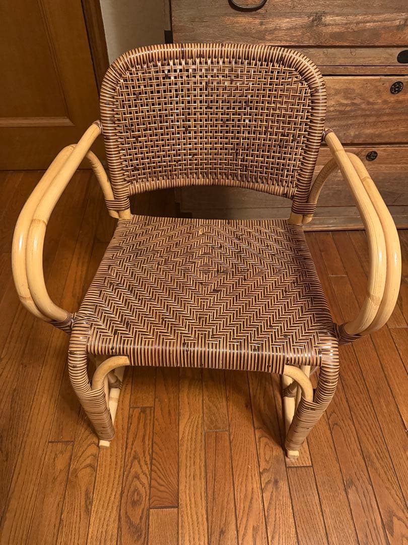 misa様昭和大正レトロハンドメイド？竹？ワラ？椅子イス　木工　巨匠作品芸術美術 竹製家具［河井寬次郎デザイン］｜vol.2 河井寬次郎を眼で聴き、耳で視