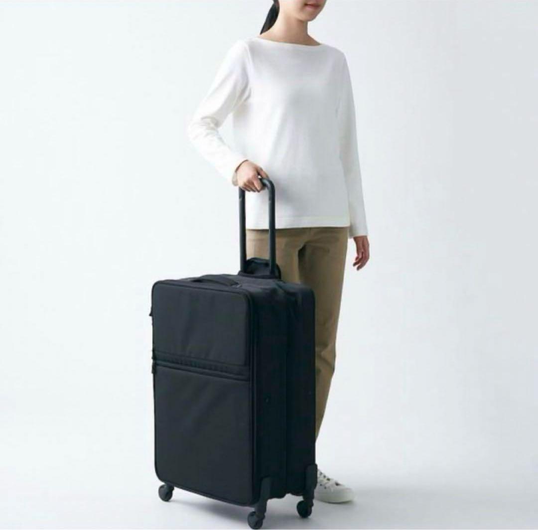 美品【廃盤❕】無印良品 ソフトキャリーケース 81L - メルカリ