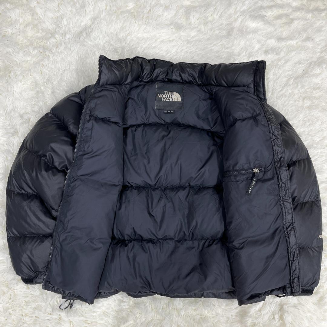 《良品》ザノースフェイス ヌプシ ダウンジャケット メンズ M ブラック 700
