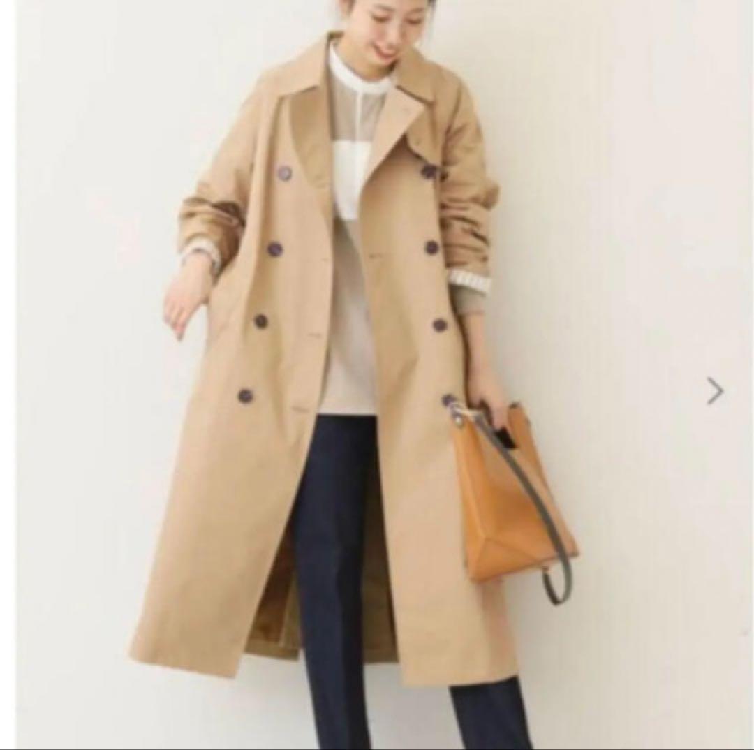 spick&span オーバーサイズドモダンラグラントレンチコート Spick & Span（スピックアンドスパン）の「オーバーサイズドモダン