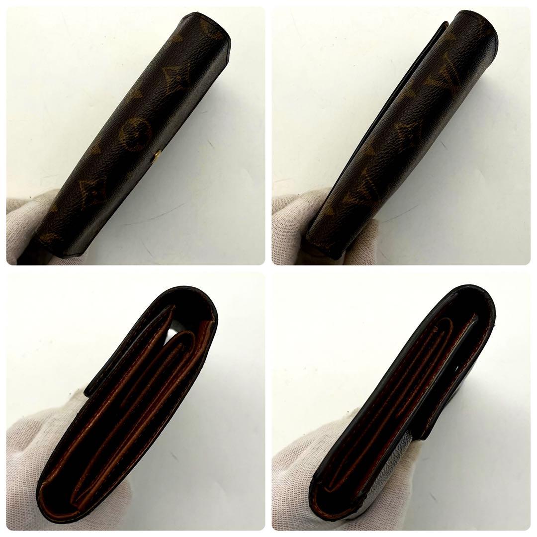 ルイヴィトン モノグラム ポルトトレゾールエテュイパピエ 3つ折り財布