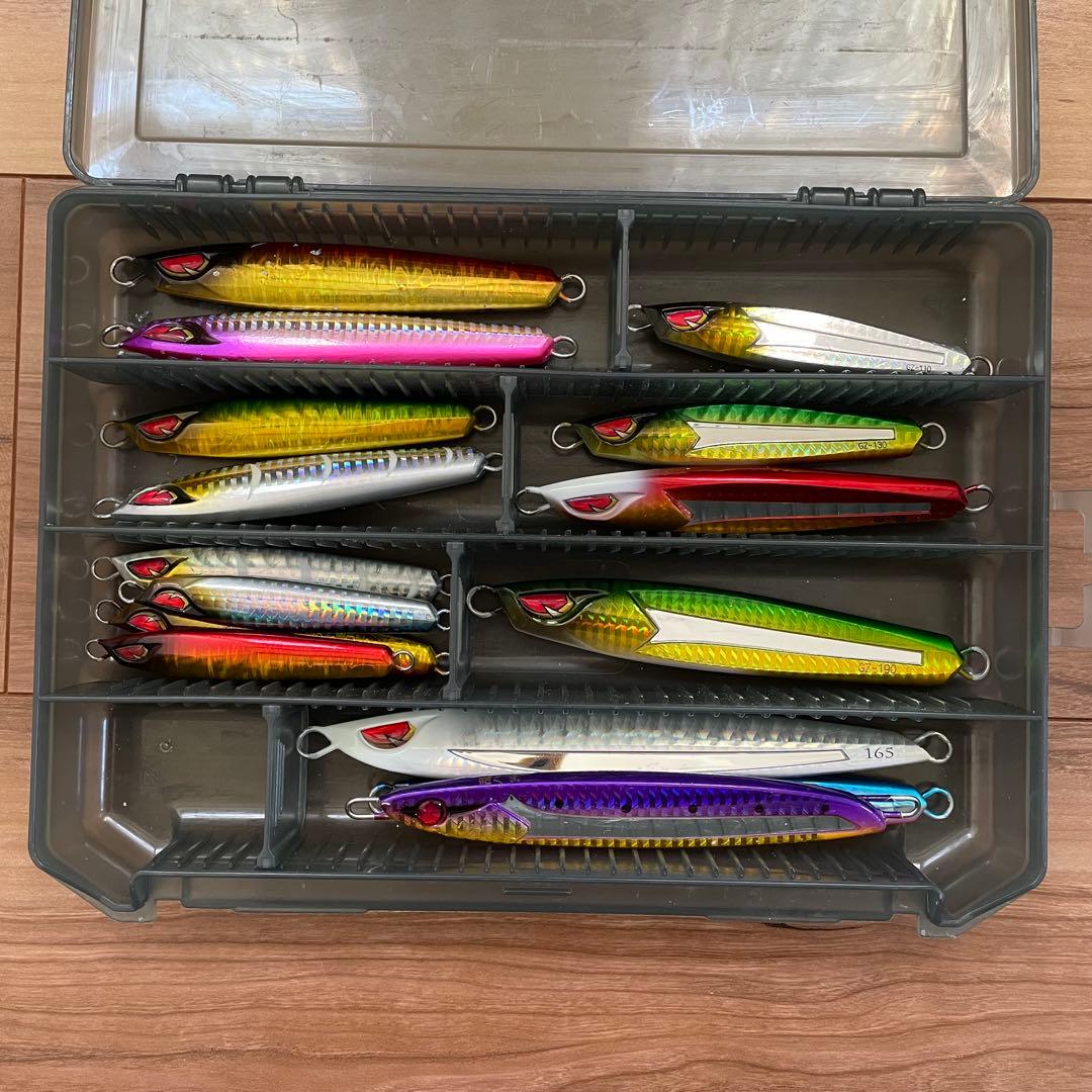 ガンテツジグ15個セット コンテナ館】JEJアステージ STボックス#22 ダークグリーン 【5個入】