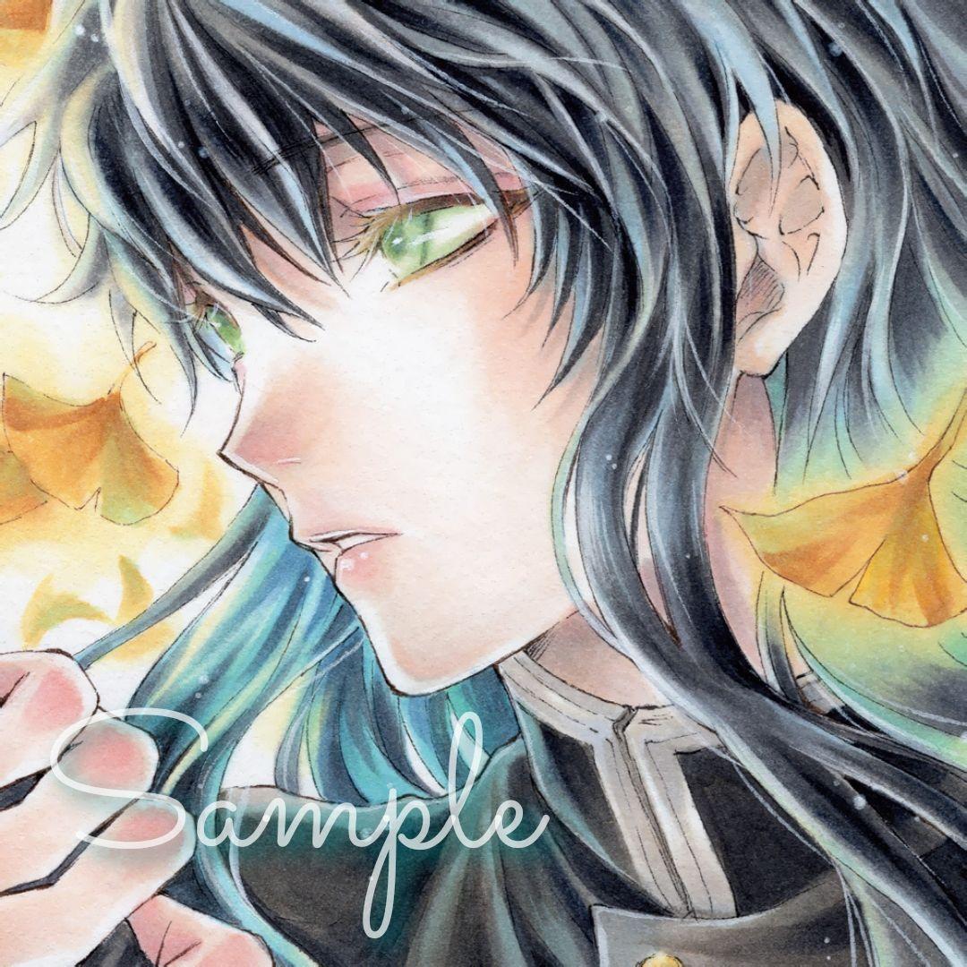 け*い様 手描きイラスト◆ファンアート【時透無一郎】 時透無一郎♡ 毎週 映画を観ているような 特別な時間だったな