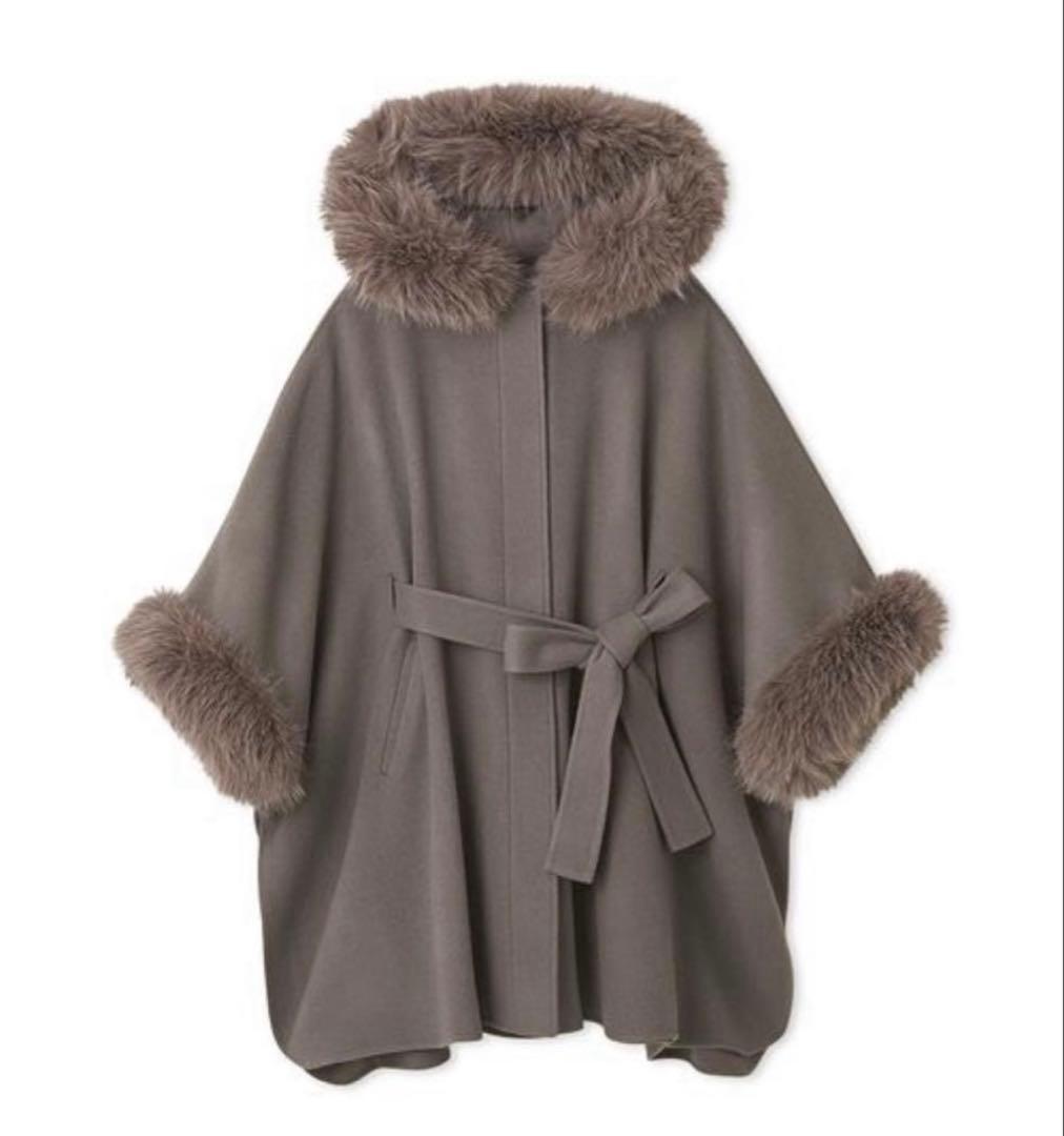 セルフォード ファーポンチョコート　モカ WEB限定カラー】ファーポンチョコート | セルフォード(CELFORD