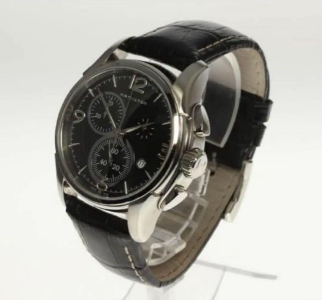 HAMILTONジャズマスター H326120 クロノグラフ 純正革ベルト 中古【H326120】ハミルトン（HAMILTON） ジャズマスター クロノグラフ